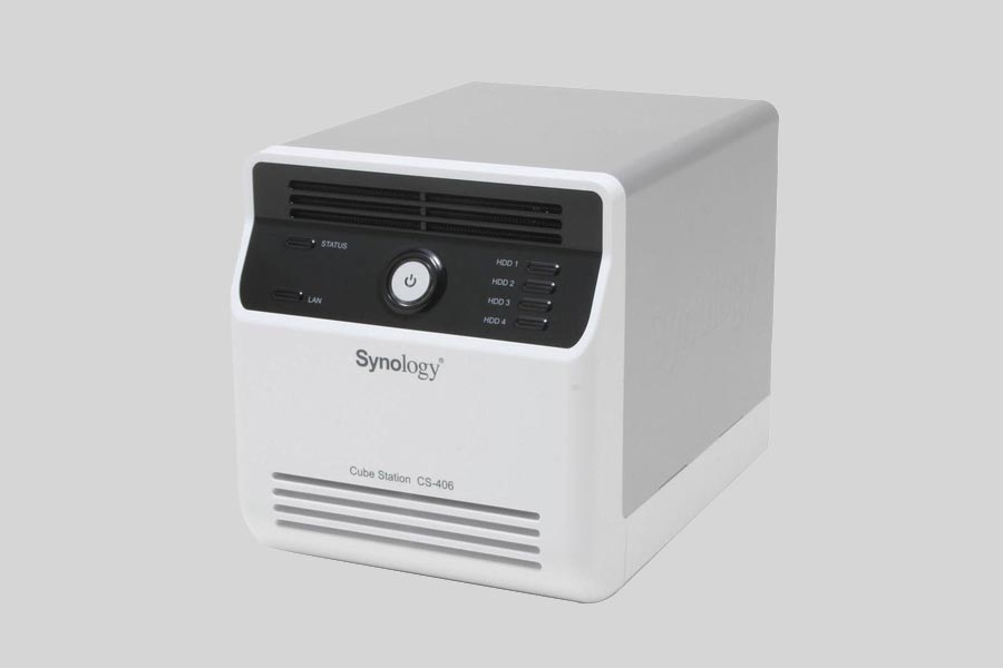 Recupero dei dati di un NAS Synology Cube Station CS-406 / CS-406e