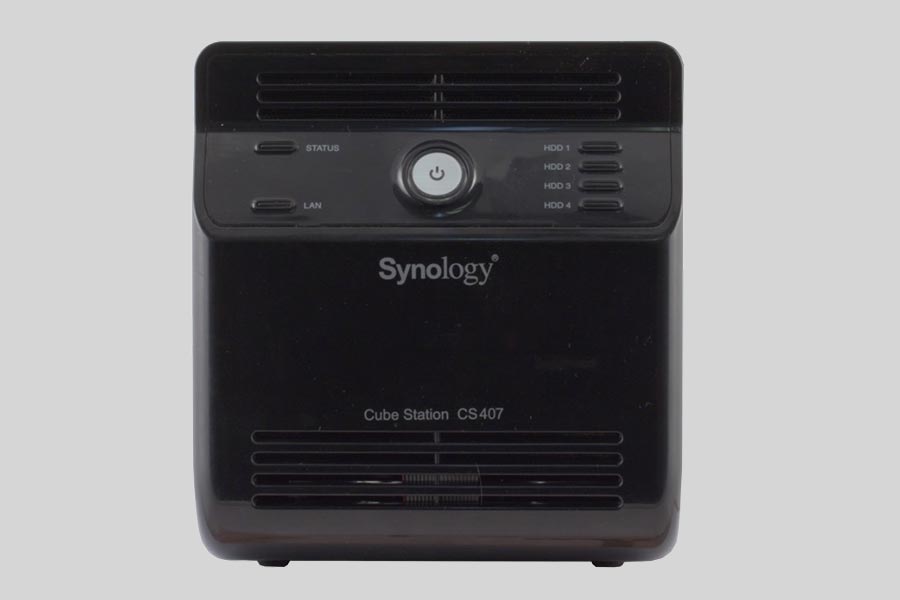 Recupero dei dati di un NAS Synology Cube Station CS407 / CS407e