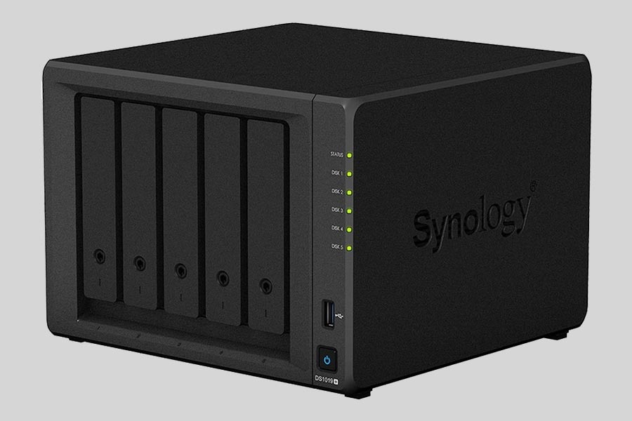 Recupero dei dati di un NAS Synology DiskStation DS1019+