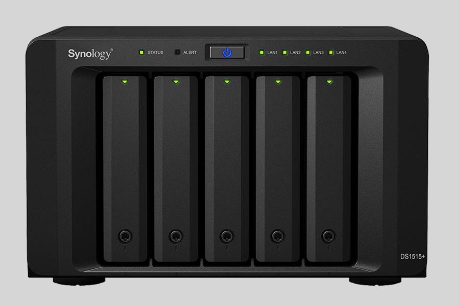 Recupero dei dati di un NAS Synology DiskStation DS1515+ / DS1515