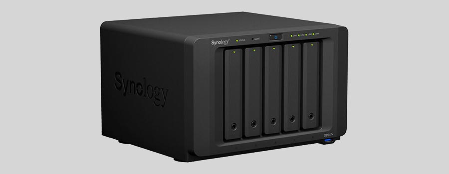 Recupero dei dati di un NAS Synology DiskStation DS1517+ / DS1517