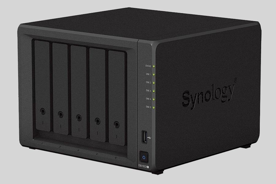 Recupero dei dati di un NAS Synology DiskStation DS1522+