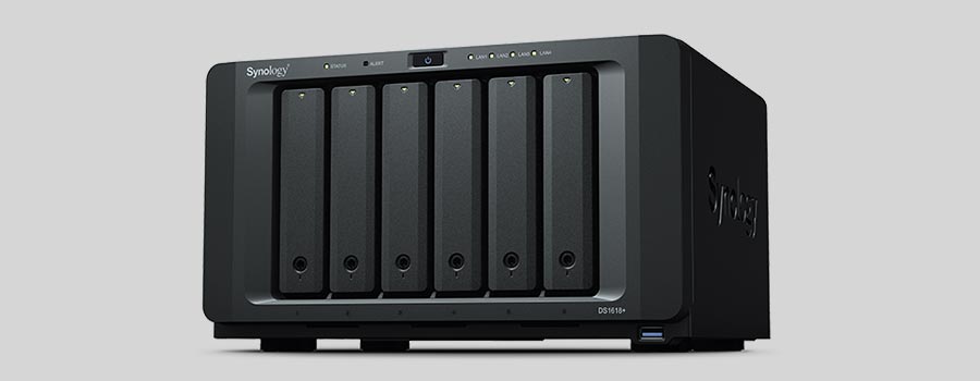 Recupero dei dati di un NAS Synology DiskStation DS1618+