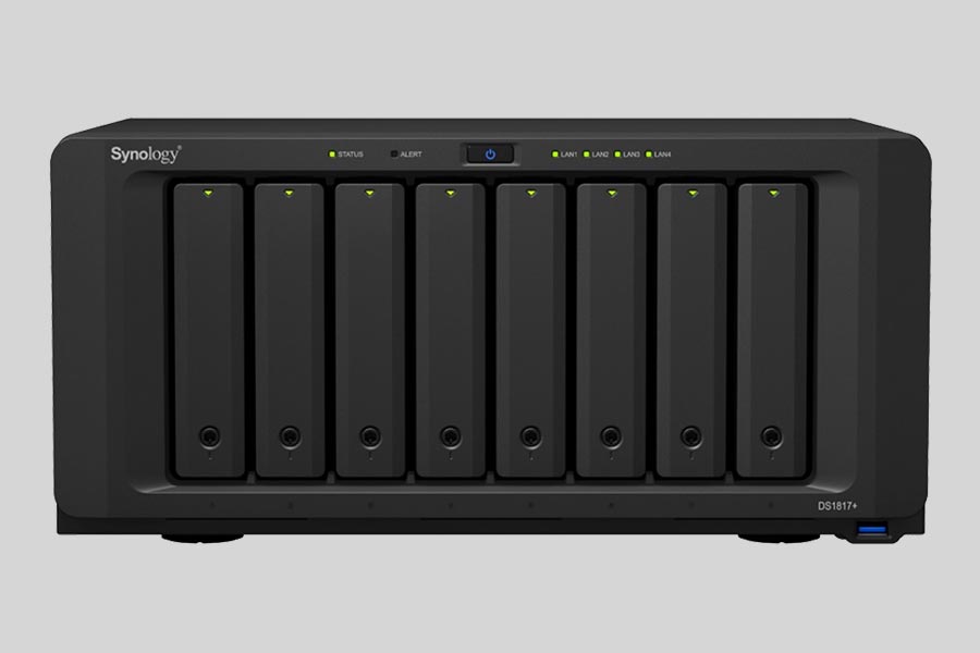 Recupero dei dati di un NAS Synology DiskStation DS1817+ / DS1817