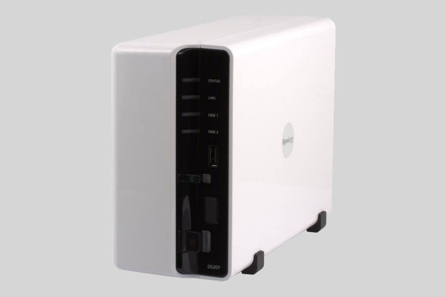 Recupero dei dati di un NAS Synology DiskStation DS207 / DS207+