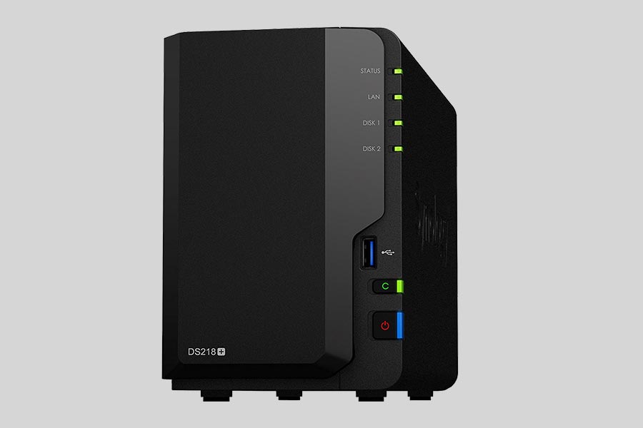 Recupero dei dati di un NAS Synology DiskStation DS218+ / DS218 / DS218play / DS218j