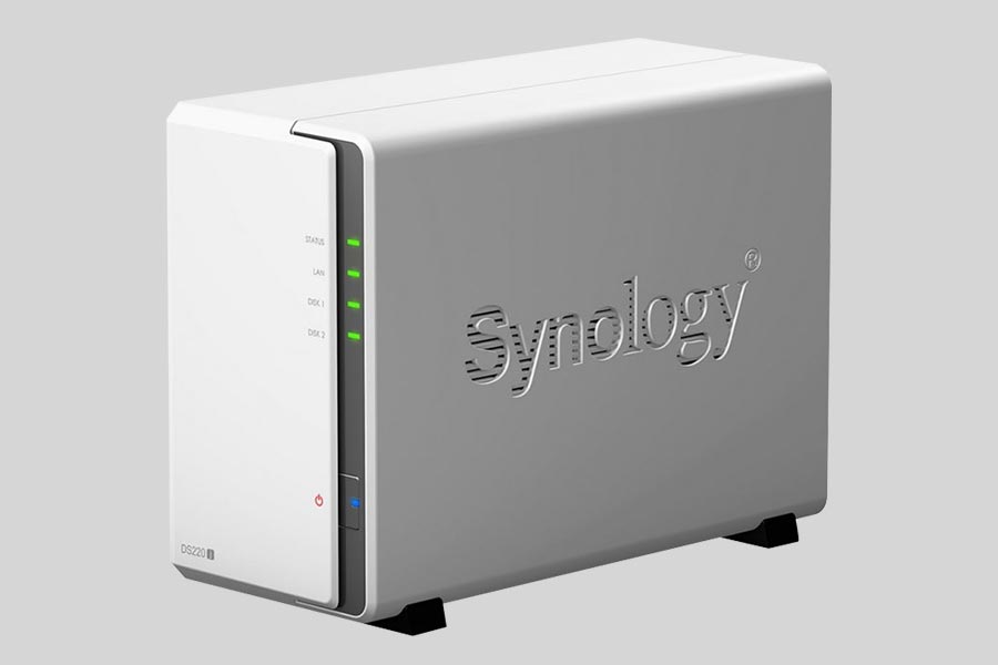 Recupero dei dati di un NAS Synology DiskStation DS220+ / DS220j