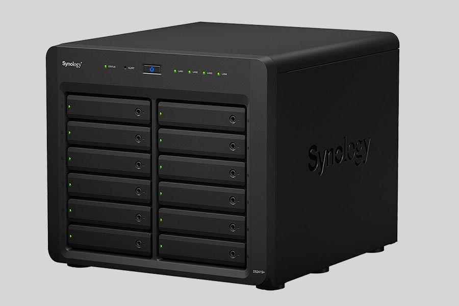 Recupero dei dati di un NAS Synology DiskStation DS2419+II / DS2419+