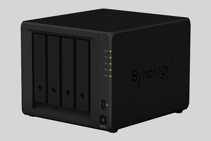 Recupero dei dati di un NAS Synology DiskStation DS418 / DS418play / DS418j