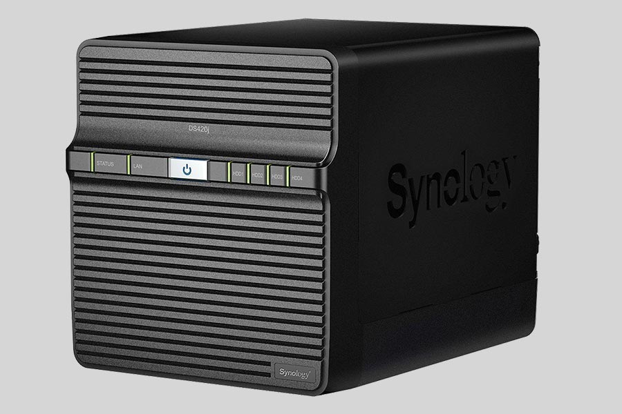 Recupero dei dati di un NAS Synology DiskStation DS420+ / DS420j