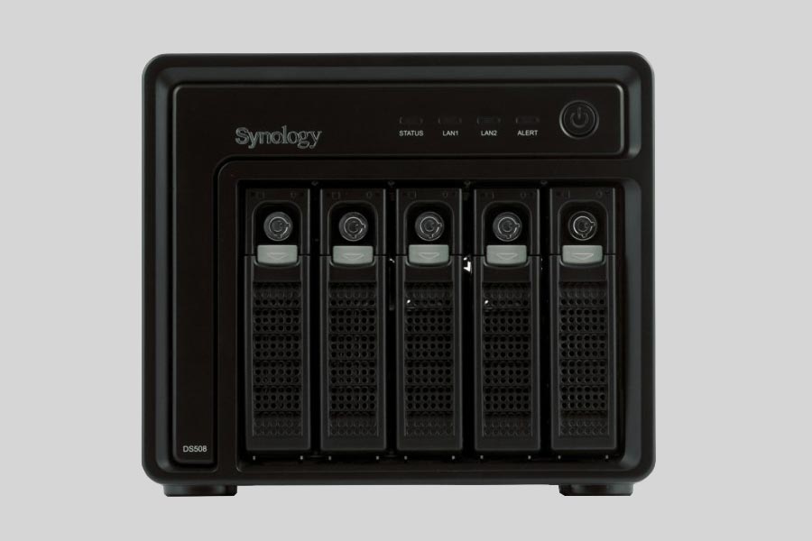 Recupero dei dati di un NAS Synology DiskStation DS508