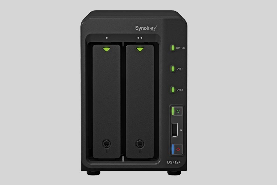 Recupero dei dati di un NAS Synology DiskStation DS712+