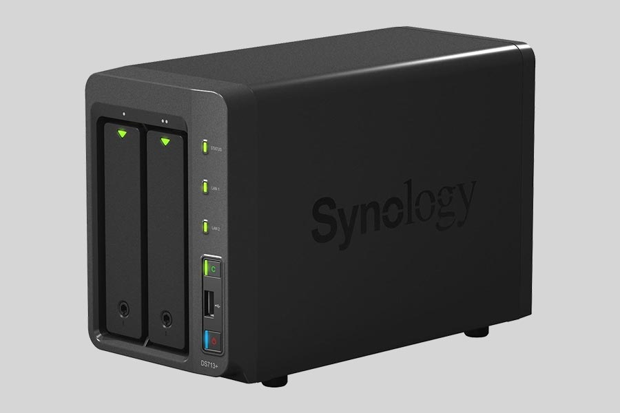 Recupero dei dati di un NAS Synology DiskStation DS713+