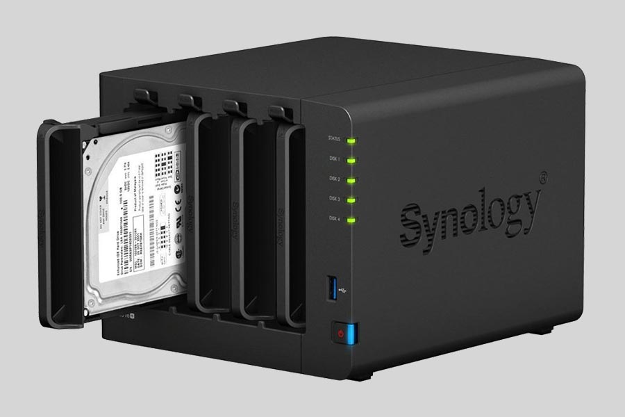 Recupero dei dati di un NAS Synology DiskStation DS916+