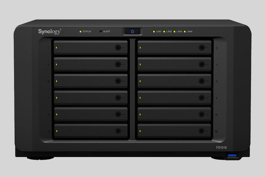 Recupero dei dati di un NAS Synology FlashStation FS1018