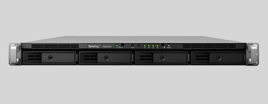 Recupero dei dati di un NAS Synology Rack Station RS814RP+ / RS814+ / RS814