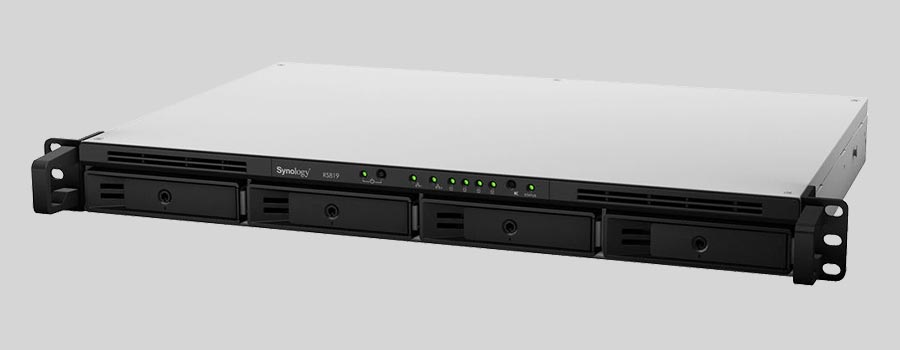 Recupero dei dati di un NAS Synology Rack Station RS819