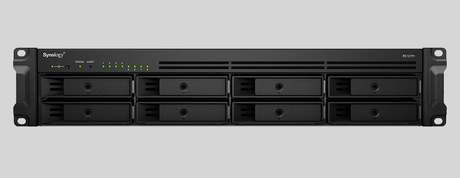 Recupero dei dati di un NAS Synology RackStation RS1219+