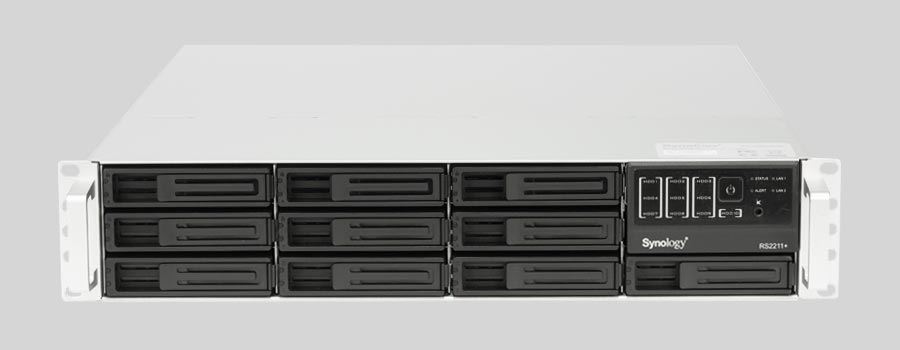 Recupero dei dati di un NAS Synology RackStation RS2211RP+ / RS2211+