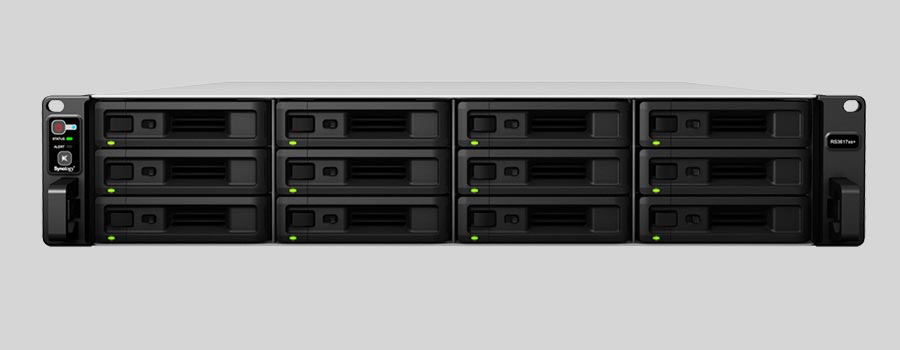 Recupero dei dati di un NAS Synology RackStation RS3617xs+ / RS3617RPxs / RS3617xs