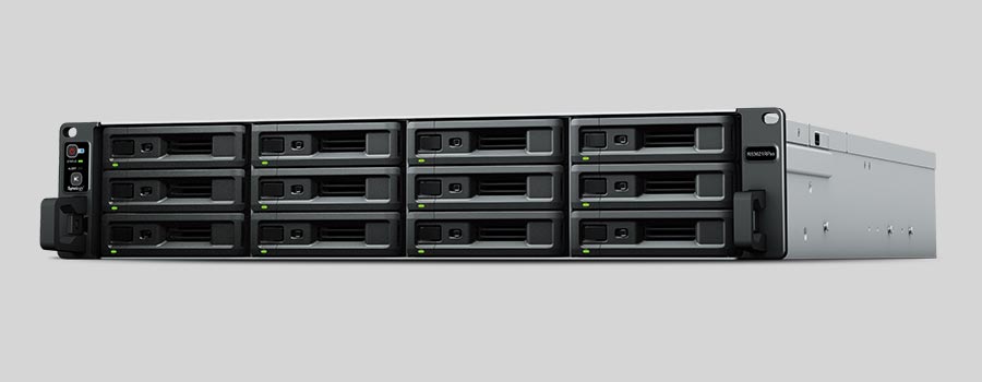 Recupero dei dati di un NAS Synology RackStation RS3621xs+ / RS3621RPxs