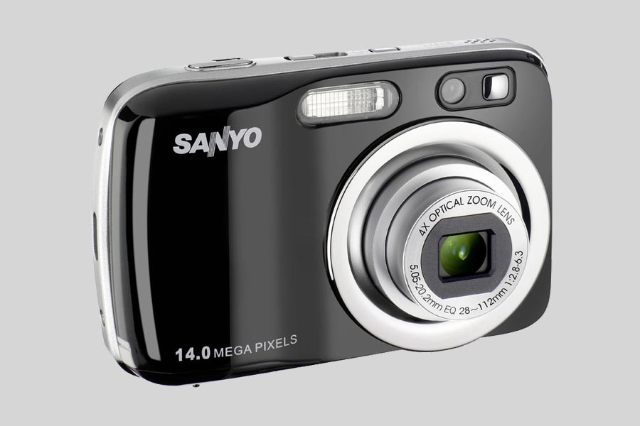 Come riparare l’errore «Insufficient memory space to complete request» nella fotocamera Sanyo