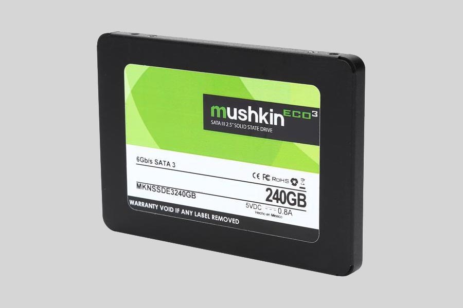 Riparazioni e recupero dei dati di SSD Mushkin