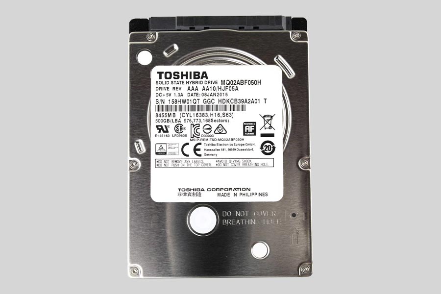 Riparazioni e recupero dei dati di SSHD Toshiba