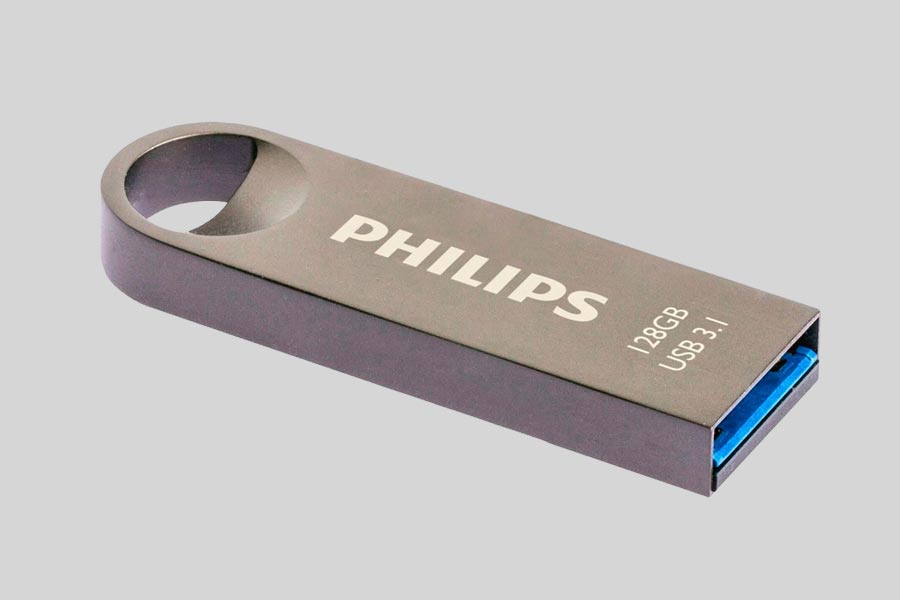 Riparazioni e recupero dei dati di una chiavetta Philips