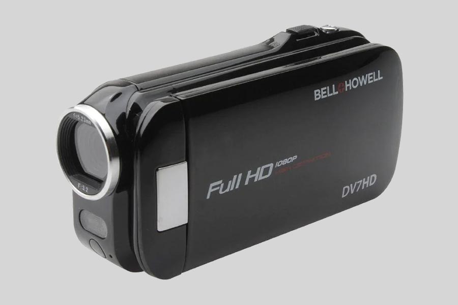 Recupero dei dati di una videocamera Bell + Howell