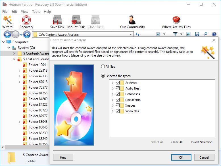 Hetman Partition Recovery: Analisi approfondita