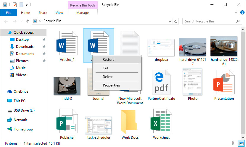 Recuperate i file dal Cestino di un portatile System76