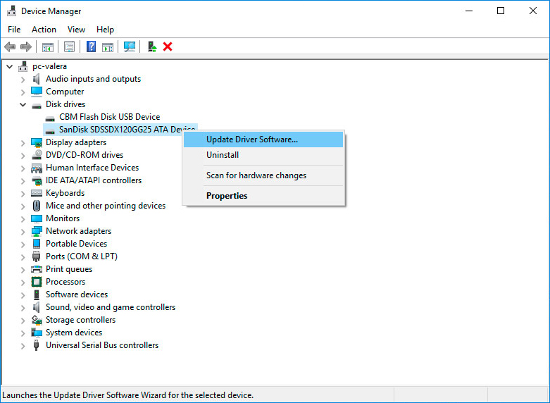 Gestione dispositivi di Windows XP