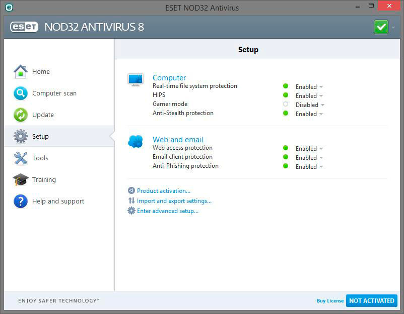 ESET NOD32 Antivirus Windows Server 2019