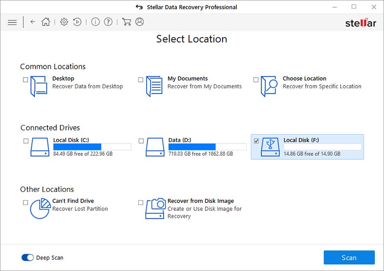 Stellar Data Recovery